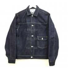 【美品】SASSAFRAS デニムカバーオール 70s 70年代 シアーズ ストアブランド デニムジャケット
