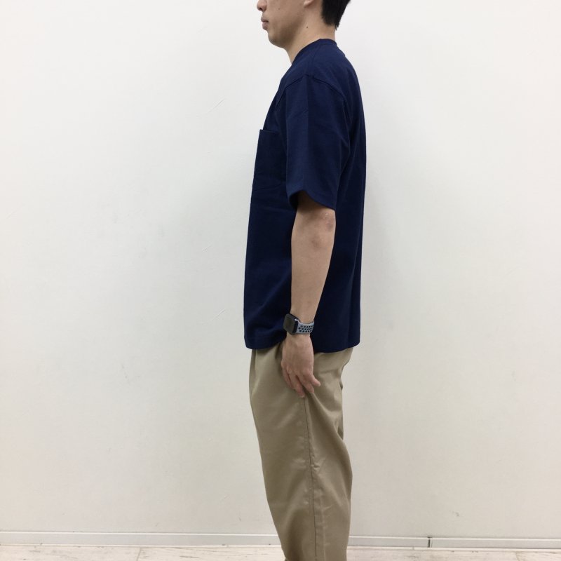  CAMBER 8oz MAX WEIGHT POCKET TEE (NAVY)【50%OFF】