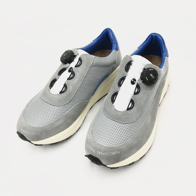 PG NEW DAWN NYLON MESH/SUEDE SNEAKERS (GRAY) - have a golden day!