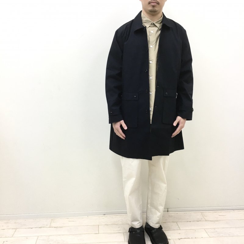  have a good day COTTON COAT(NAVY)