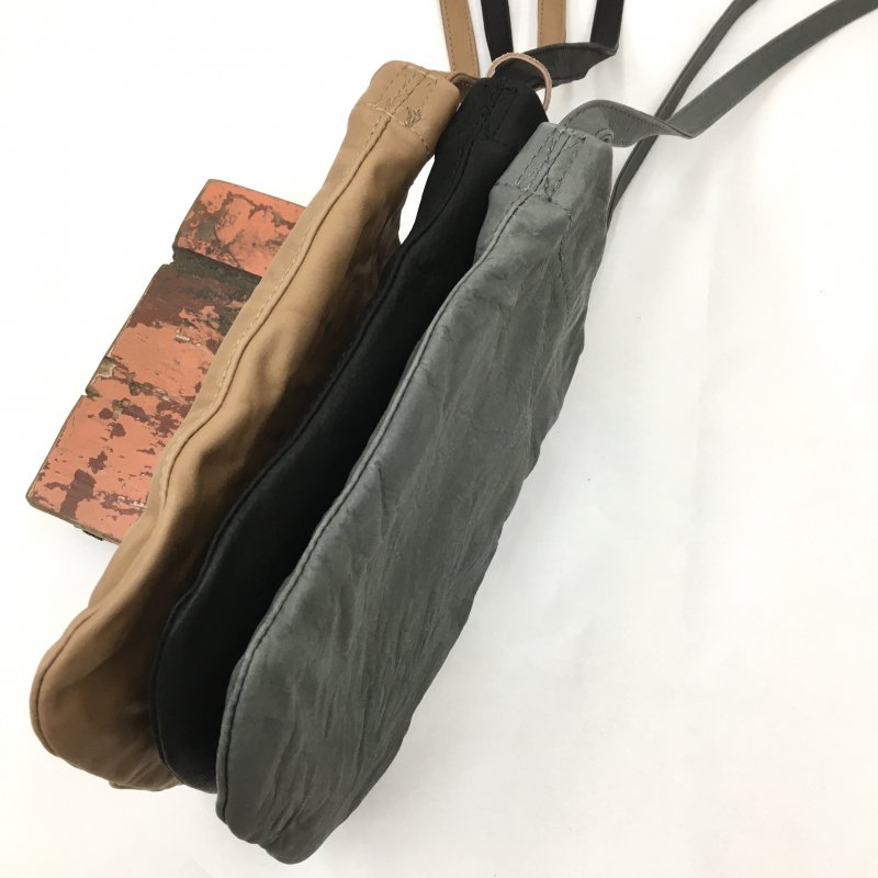  SLOW  mini one sholder bag (GRAY/BLACK/CAMEL)
