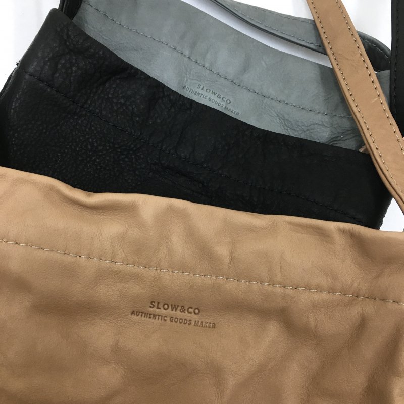  SLOW  mini one sholder bag (GRAY/BLACK/CAMEL)