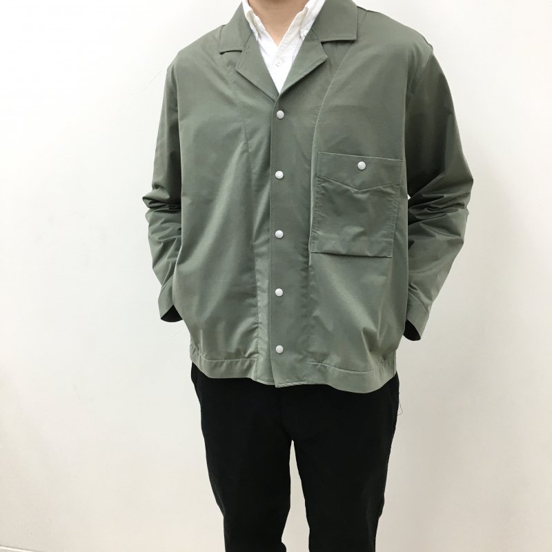  CURLY FROSTED SHIRCKET(Highdensity Jersey-OLIVE) 【60%OFF】