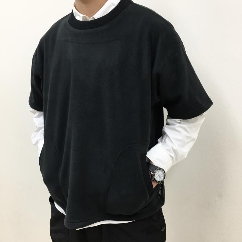  MOUNTAIN EQUIPMENT RETRO FLEECE TEE(BLACK)