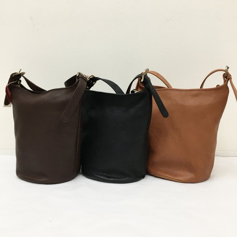  SLOW bono -bucket shoulder bag -(BLACK)【40%OFF】