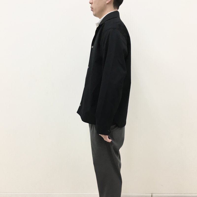  PERS PROJECTS DEVIN COACH JACKET with VENTILE (BLACK)【50%OFF】