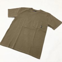  THOUSAND MILE MADE IN USA POCKET TEE (Lt.BROWN)