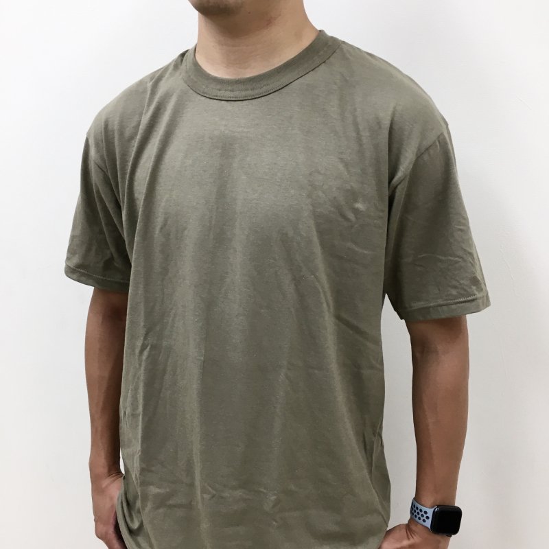  SOFFE MADE IN USA 3PACK COTTON MILITALY TEE (TAN)【40%OFF】