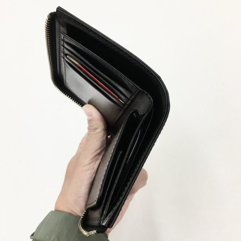 代引不可 bridle Lzip middle スロウ wallet middle wallet bridle