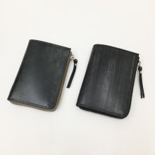  SLOW bridle-Lzip middle wallet-(GREEN/BLACK)