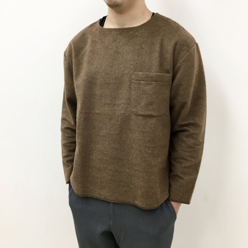  have a good day boatneck L/S tee(MUSTARD)【40%OFF】