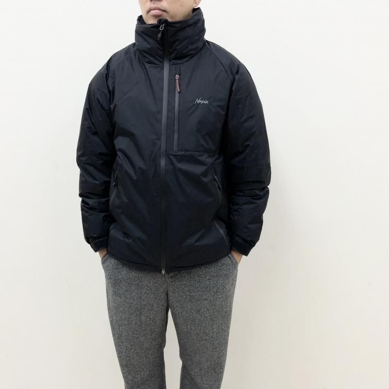  NANGA AURORA TEX STAND COLLAR DOWN JACKET(BLACK)