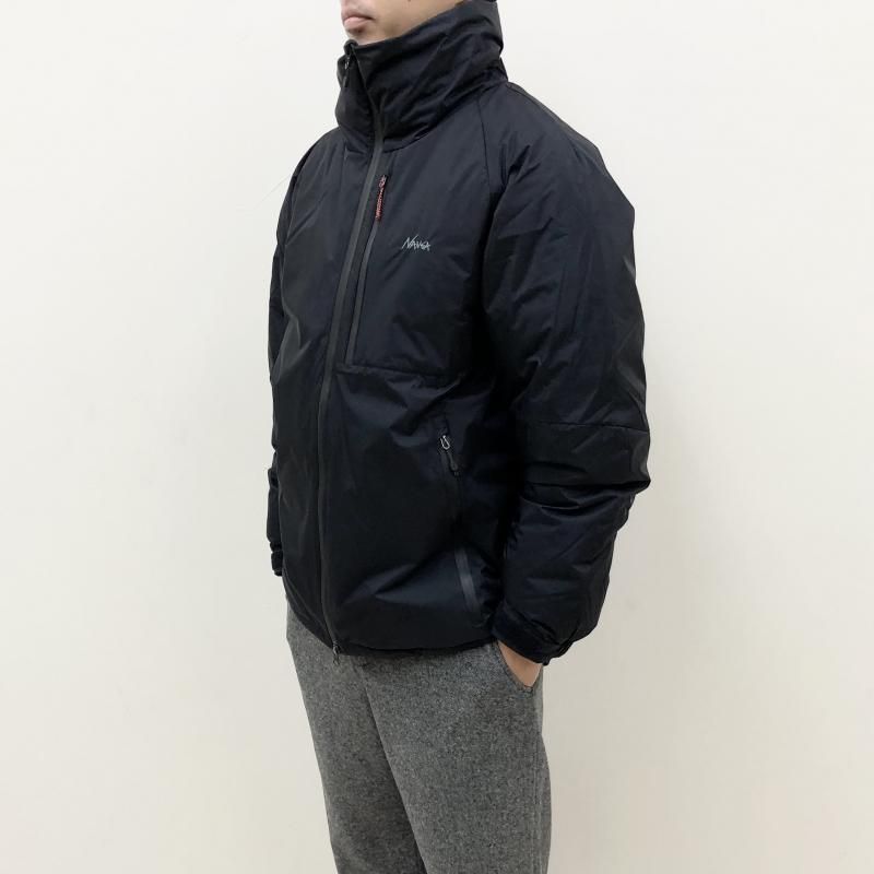 NANGA AURORA TEX STAND COLLAR DOWN JACKET(BLACK)