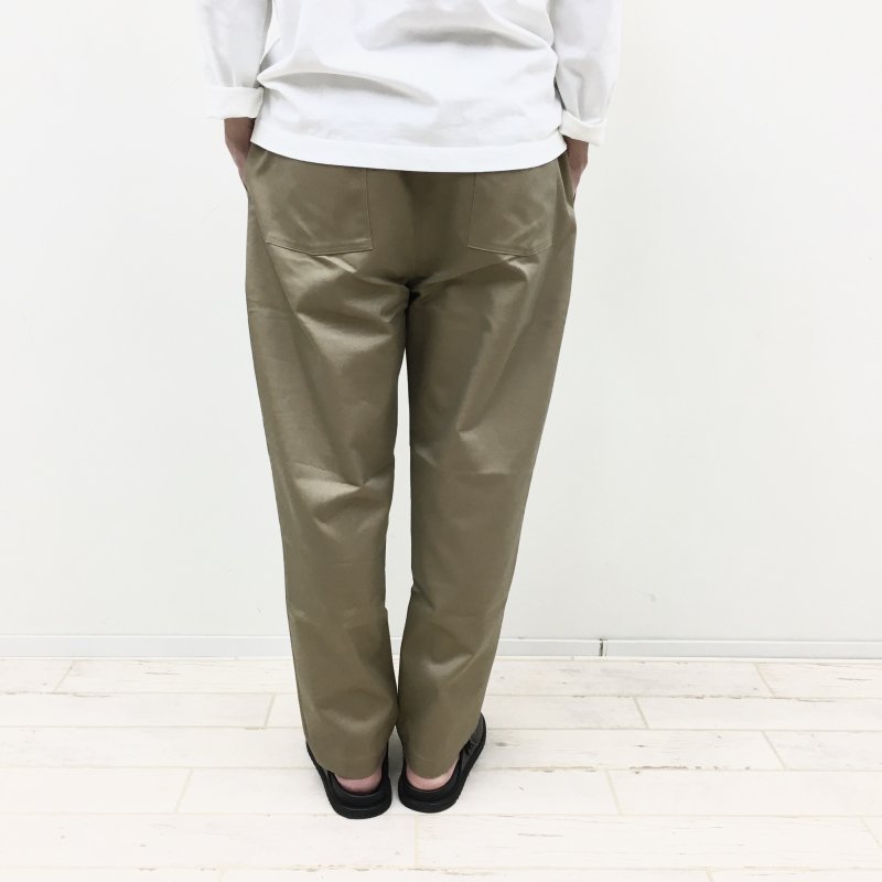  weac. EASY FATIGUE PANTS (BROWN CHECK)【40%OFF】