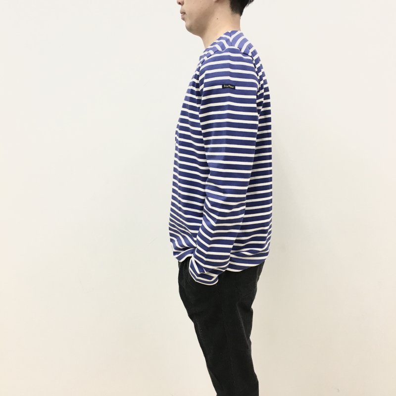  Le Minor HEAVY WEIGHT LONG SLEEVE(BLUE/NATURAL) 【50%OFF】