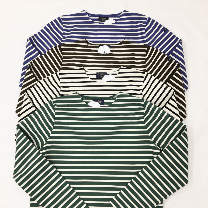  Le Minor HEAVY WEIGHT LONG SLEEVE(GREEN/NATURAL) 【50%OFF】