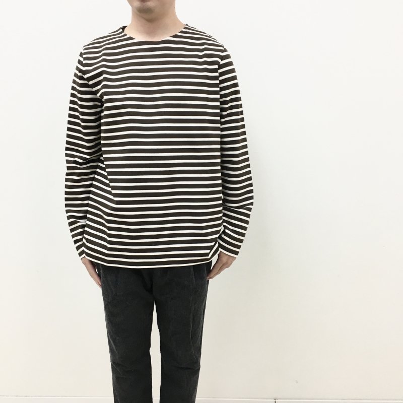  Le Minor HEAVY WEIGHT LONG SLEEVE(BROWN/NATURAL) 【50%OFF】