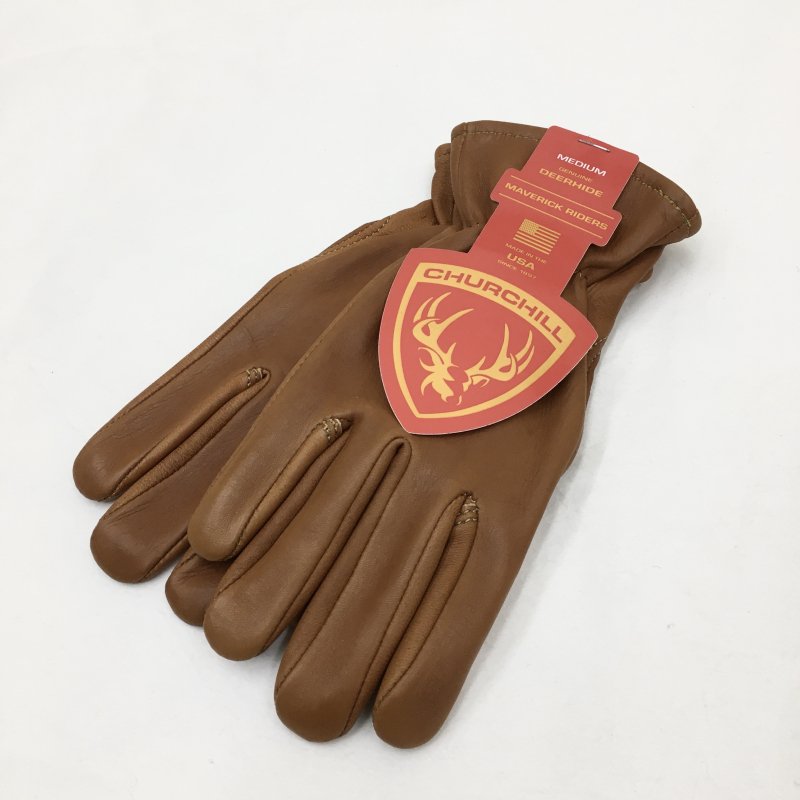 CHURCHILL Classic Deerskin Leather Glove (TAN)【50%OFF】 - have a