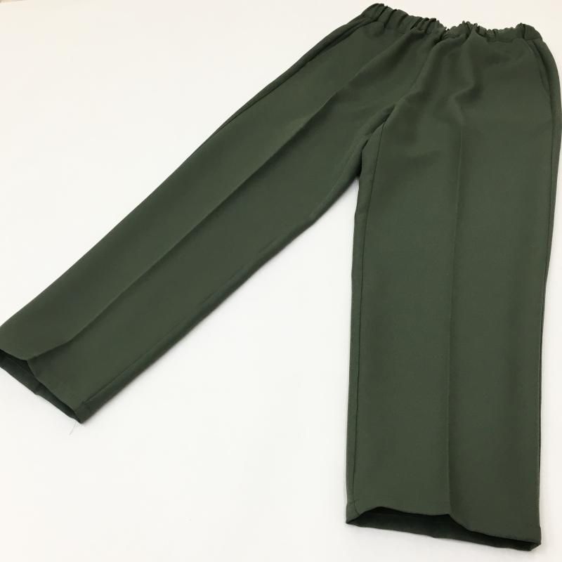 soglia Center Press Strech Twill pants(KHAKI)
