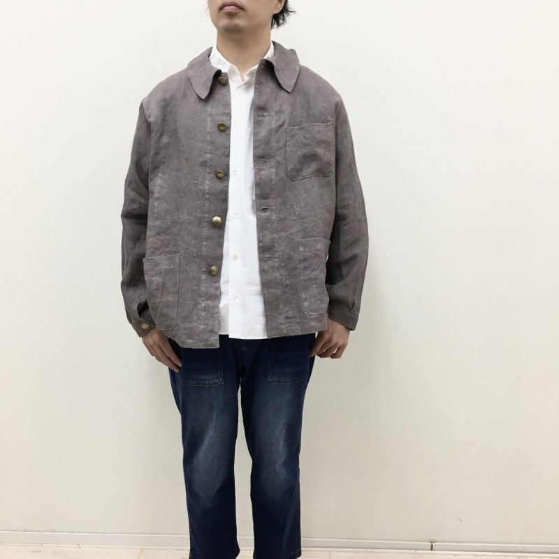  weac. GOLDEN DAY別注 NEW FRENCH WORK JACKET (GRAY PURPLE)