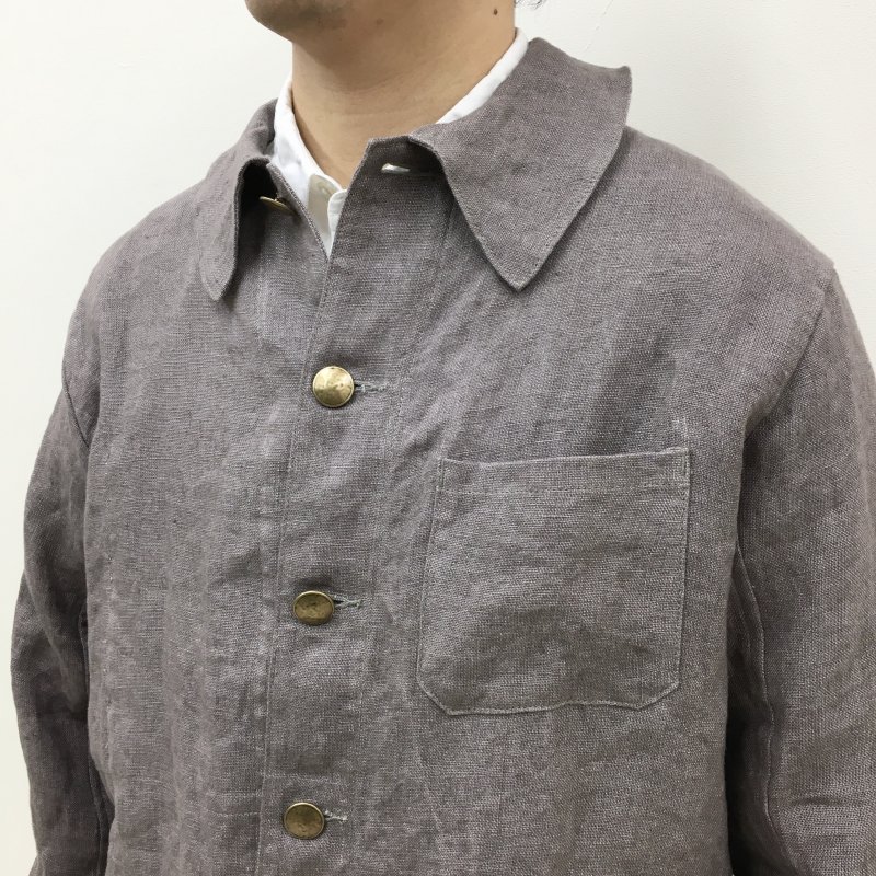  weac. GOLDEN DAY別注 NEW FRENCH WORK JACKET (GRAY PURPLE)