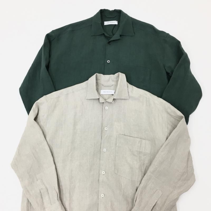  PERS PROJECTS ALBERT R.C L/S SHIRTS(SHELL WHITE)