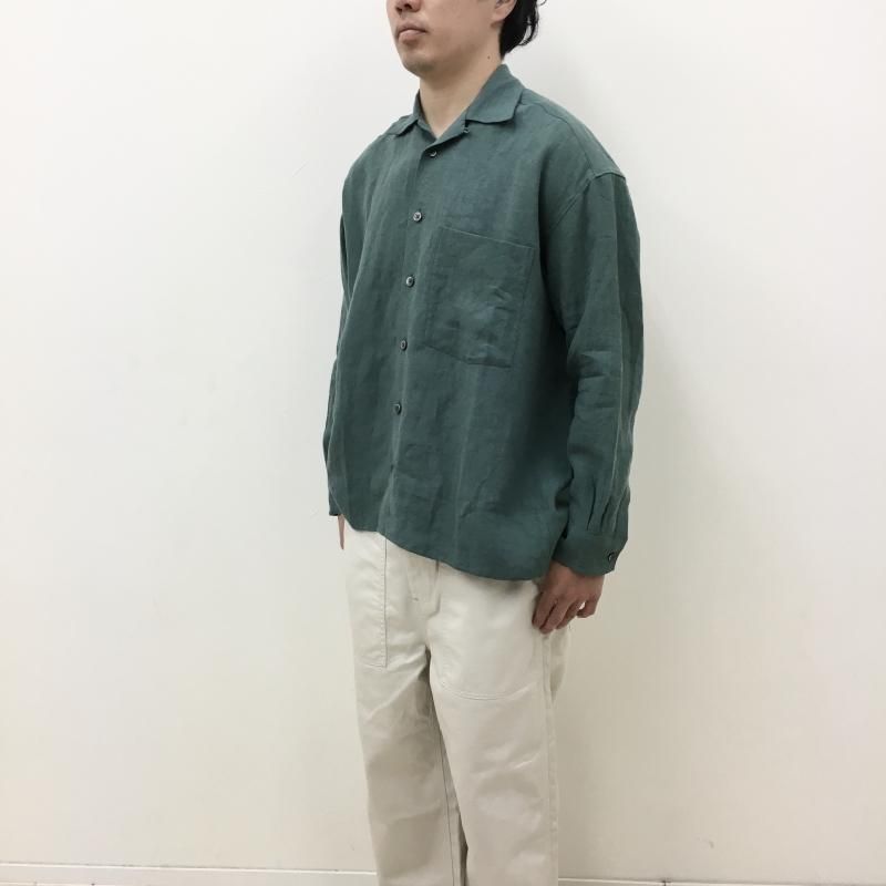  PERS PROJECTS ALBERT R.C L/S SHIRTS(SAGE GREEN)