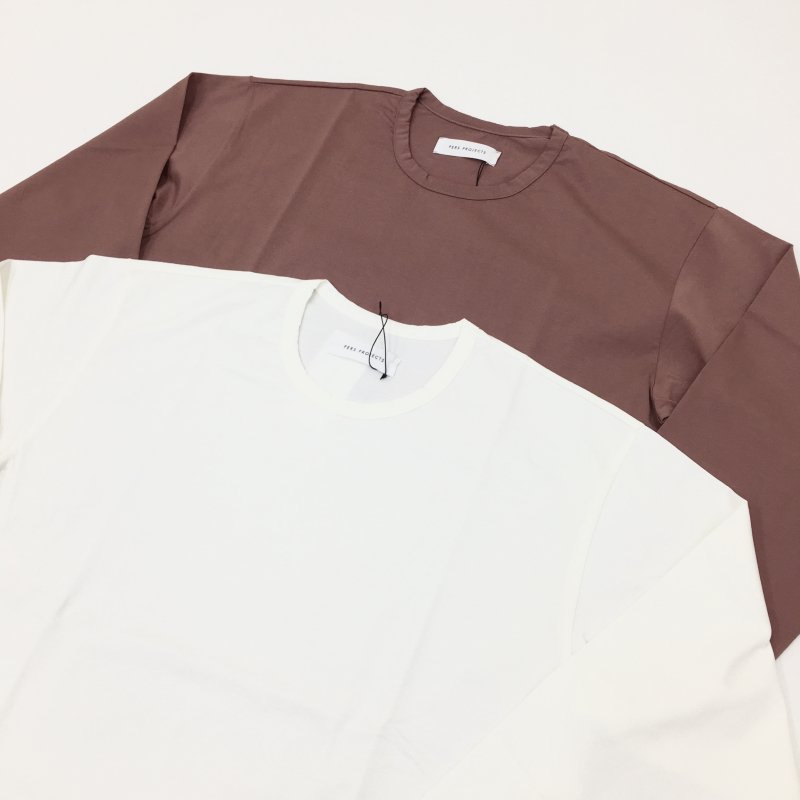  PERS PROJECTS DEVIN L/S CN TEE(WHITE)