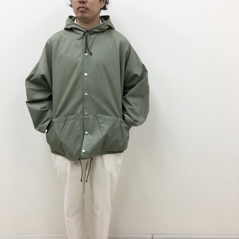  AXESQUIN UTILITY OVER PARKA(OLIVE) 