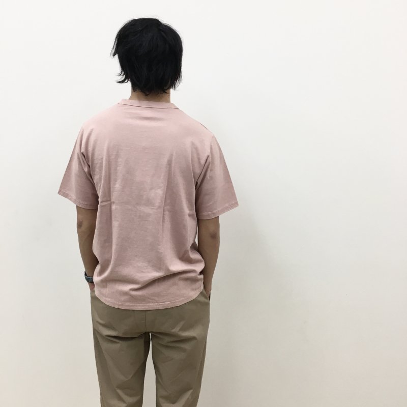  JACKMAN Pocket T-Shirt (Dirty Pink)【30%OFF】
