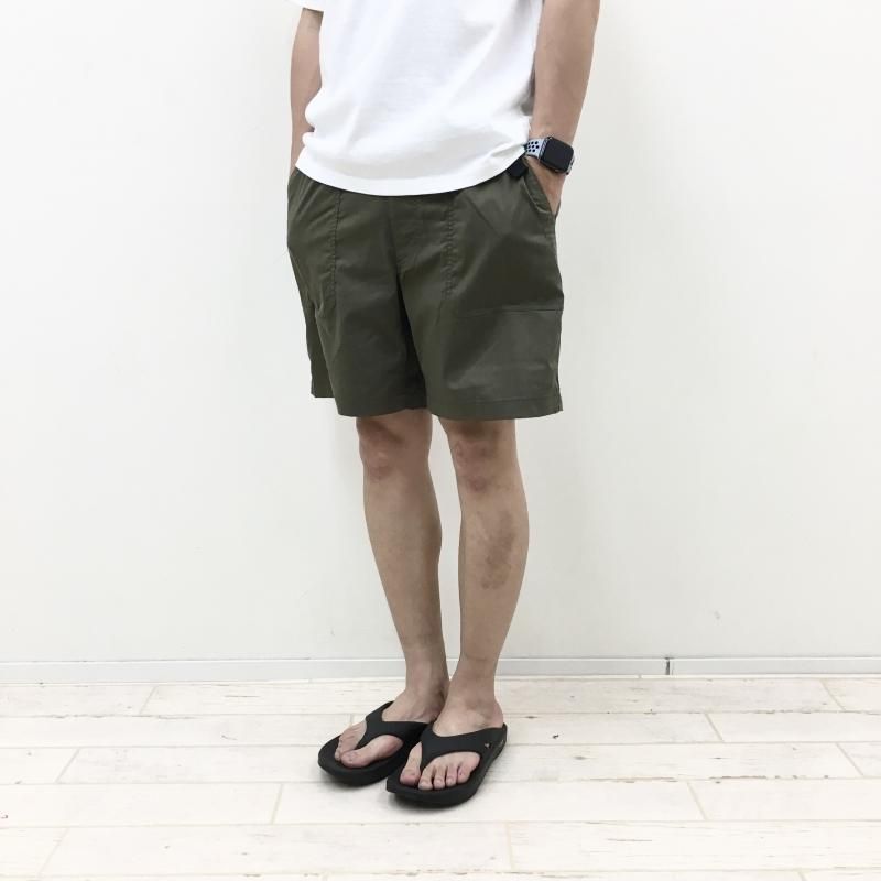  NANGA TAKIBI RIPSTOP FIELD SHORTS(ARMY GREEN)