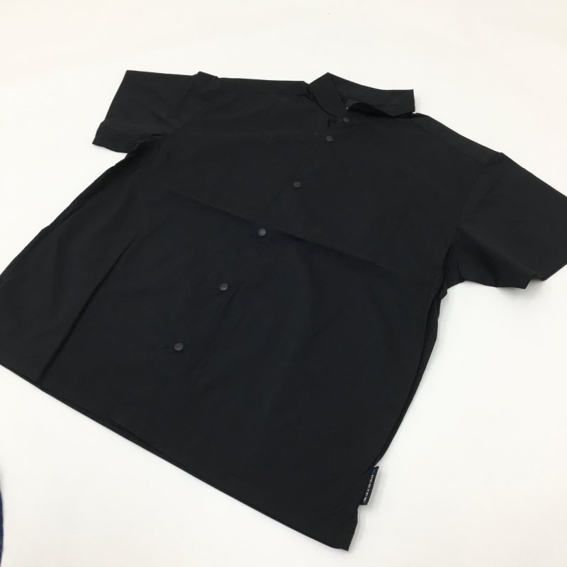 AXESQUIN HELIUM S/S SHIRTS(BLACK)【40%OFF】 - have a golden day!