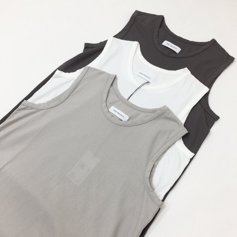  PERS PROJECTS ERICSON TANK TOP(WHITE)【30%OFF】