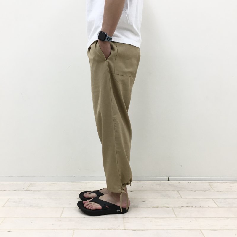  AXESQUIN CHEMICAL MONPE PANTS(BEIGE)【40%OFF】