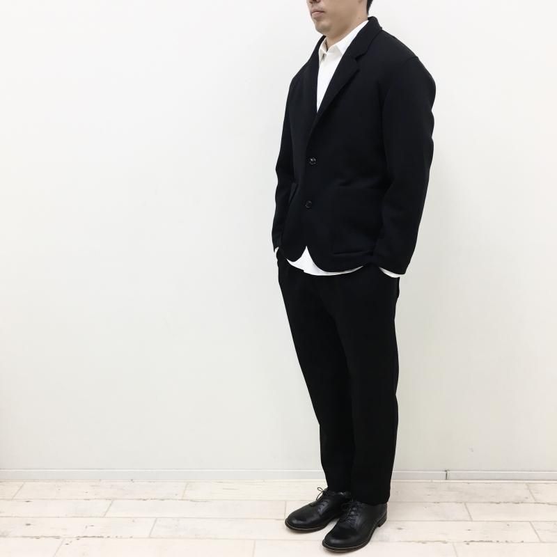  CURLY AIR CUSHION JACKET(solid-BLACK) 
