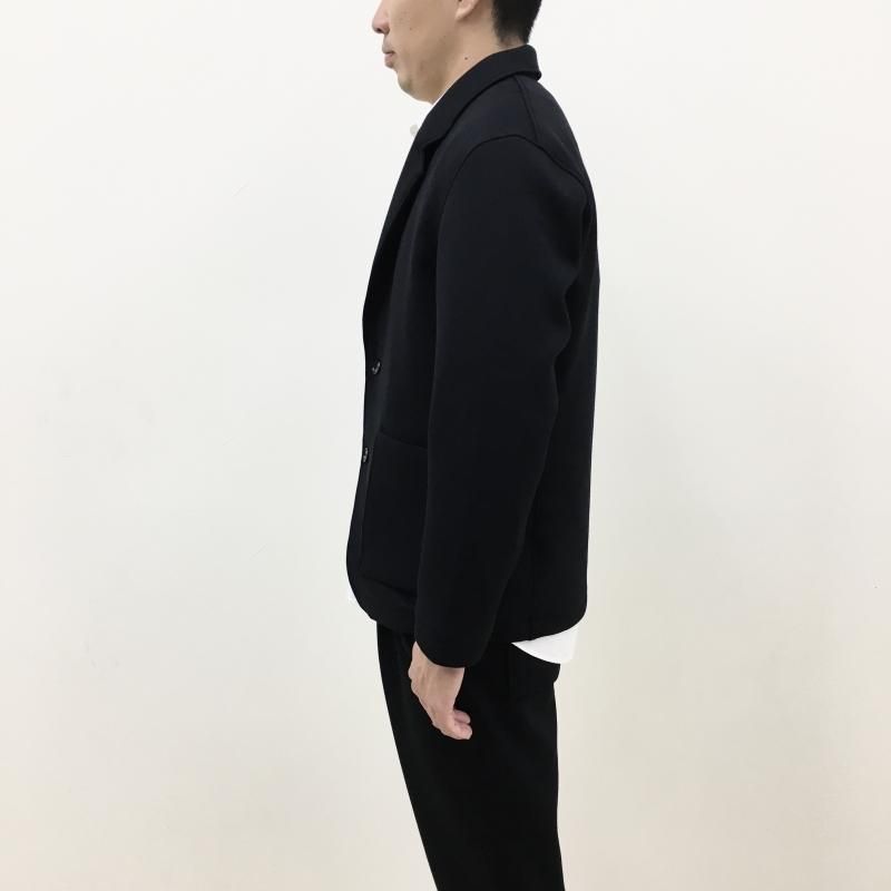  CURLY AIR CUSHION JACKET(solid-BLACK) 
