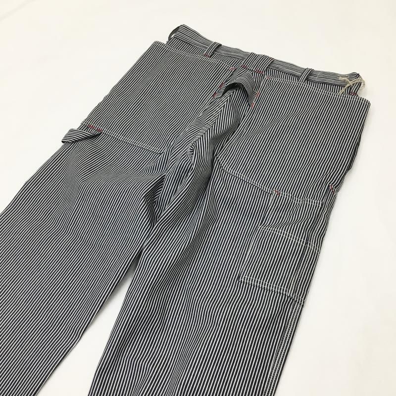  SASSAFRAS FALL LEAF TOUGH PANTS(8oz indigo Hickory-WHITE INDIGO)