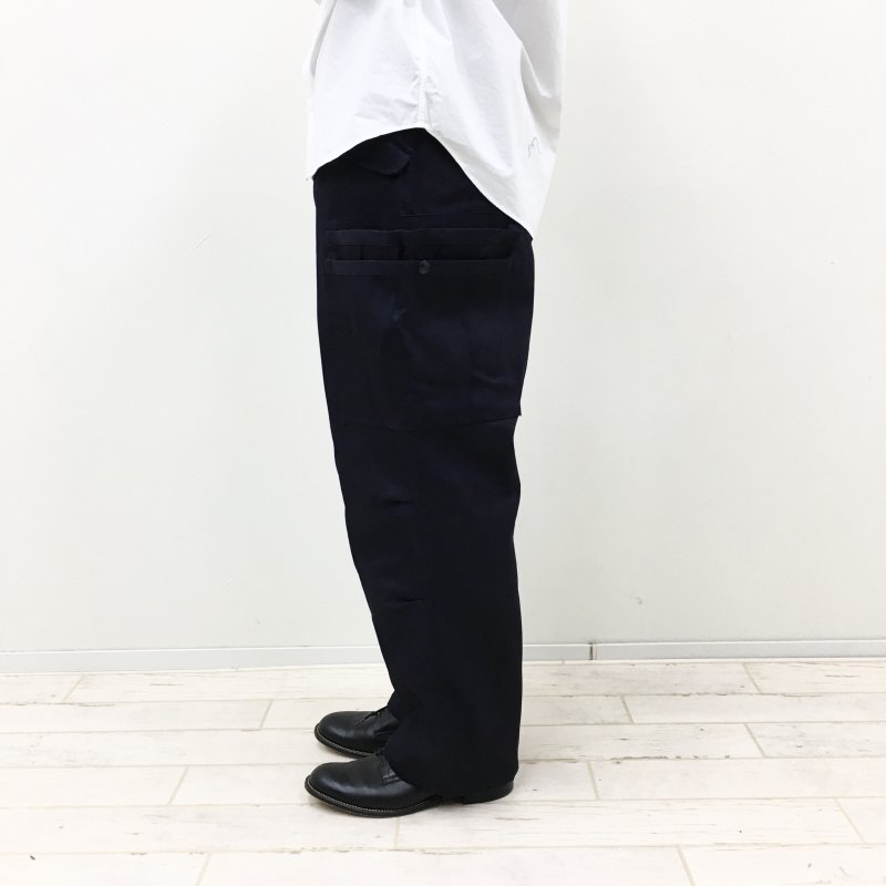  SASSAFRAS Overgrown Pants(11ozDENIME-INDIGO)