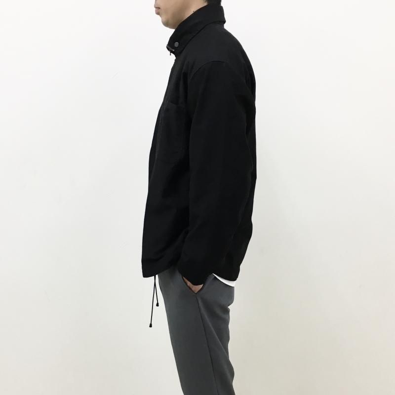 PERS PROJECTS SCHMITT Zip Collar Shircket(BLACK)