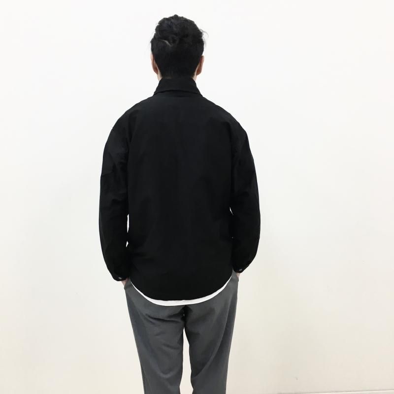  PERS PROJECTS SCHMITT Zip Collar Shircket(BLACK)