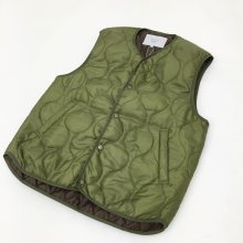  have a good day Vネックキルティングベスト(OLIVE)【40%OFF】