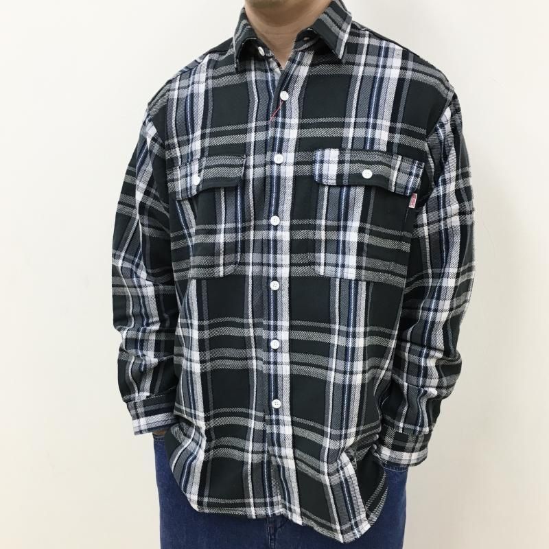  BIG MAC FLANNEL SHIRTS(CHARCOAL) 