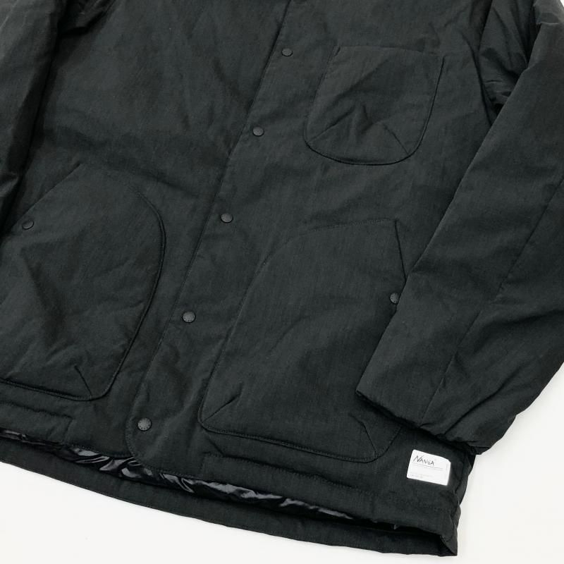  NANGA HINOC RIPSTOP INNER DOWN CARDIGAN(BLACK)