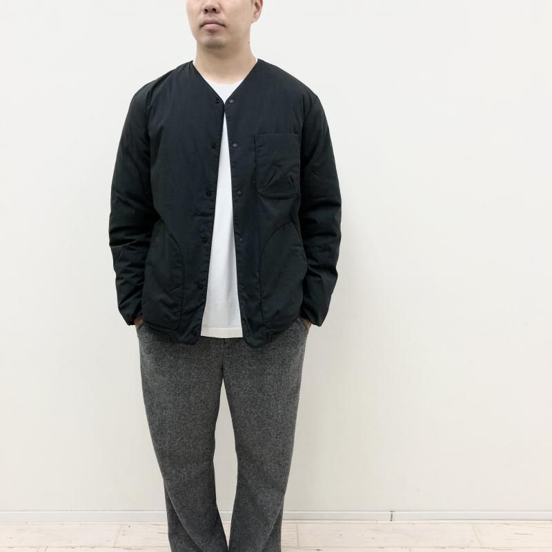  NANGA HINOC RIPSTOP INNER DOWN CARDIGAN(BLACK)