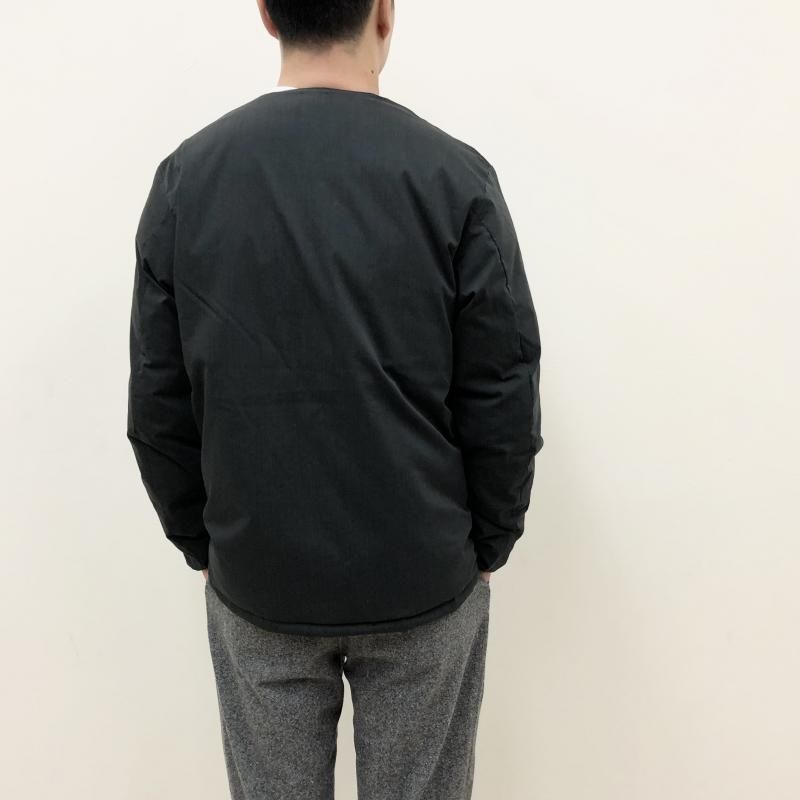 NANGA HINOC RIPSTOP INNER DOWN CARDIGAN(BLACK)