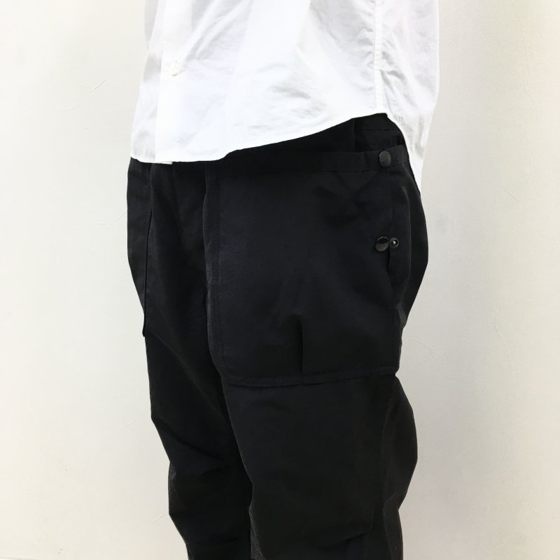  SASSAFRAS Overgrown Hiker Pants(60/40 BLACK)