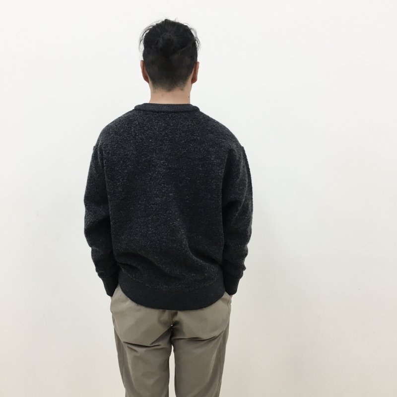  ordinary fits SHEEP PILE PULLOVER(BLACK)