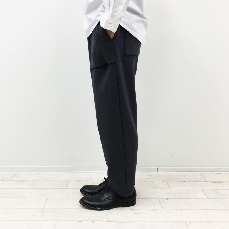  CURLY WARM BAKER PANTS(CHARCOAL)