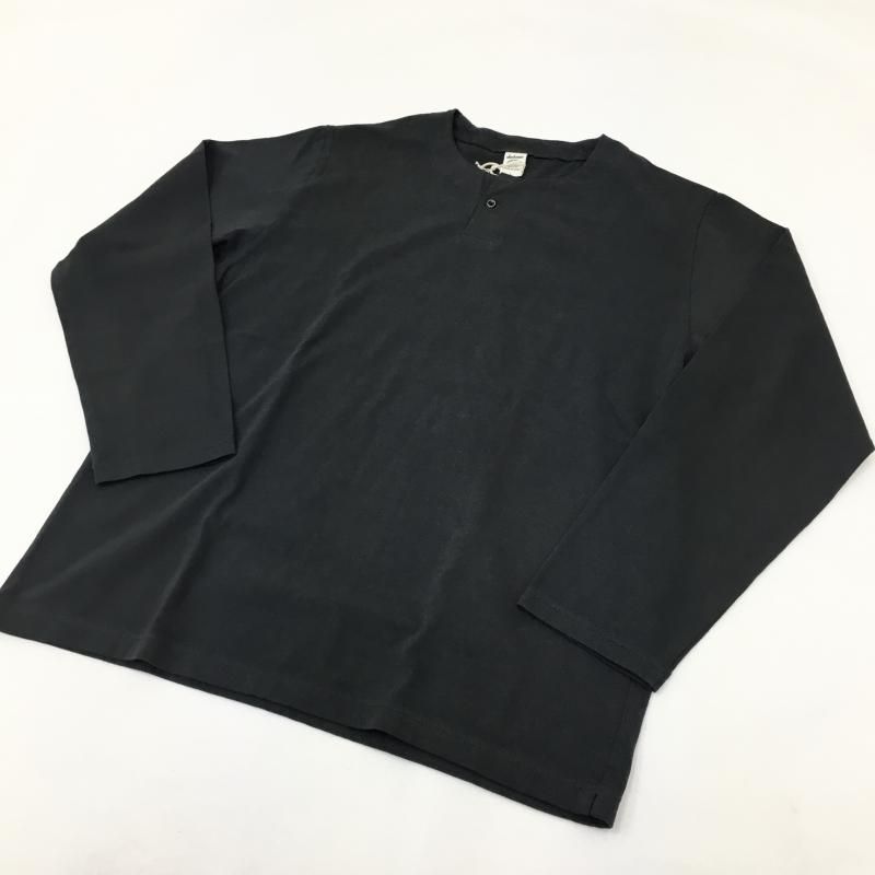  JACKMAN Henleyneck LS T-Shirt(CHARCOAL)