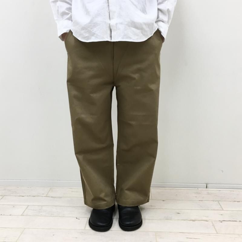  weac. BULGARIAN WIDE PANTS (D.BEIGE)